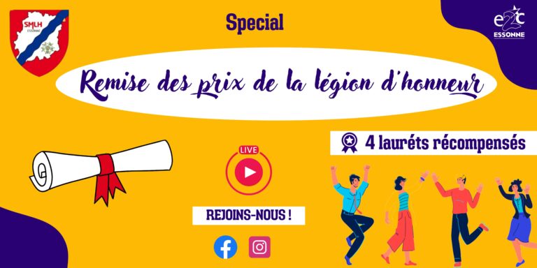 Lire la suite à propos de l’article Live : 4 jeunes de l’E2C Essonne sélectionnés pour la remise des prix de la légion d’honneur