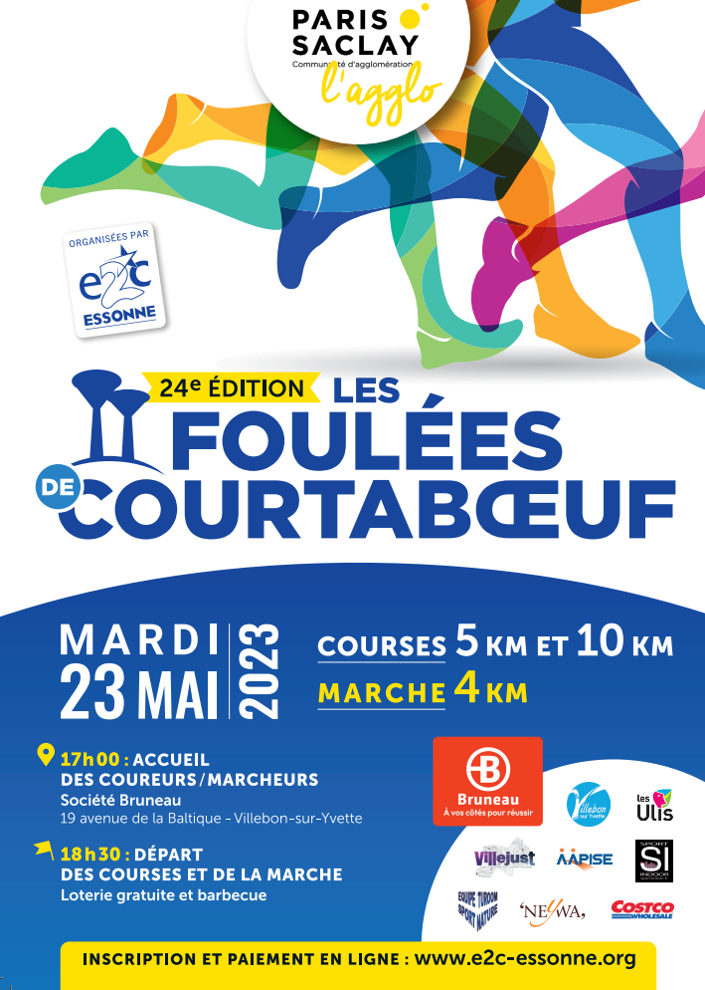 You are currently viewing 24ème édition des Foulées de Courtabœuf // Mardi 23 mai 2023