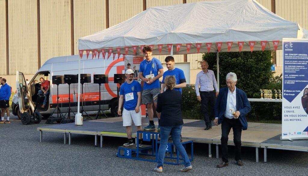 Podium stagiaires 2
